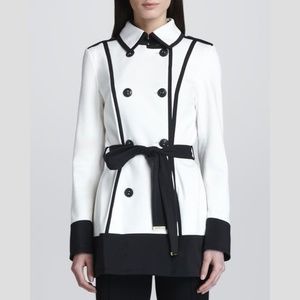 Escada Short Tech Trench Coat